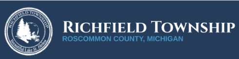 Richfield Township, Roscommon County, Michigan logo.